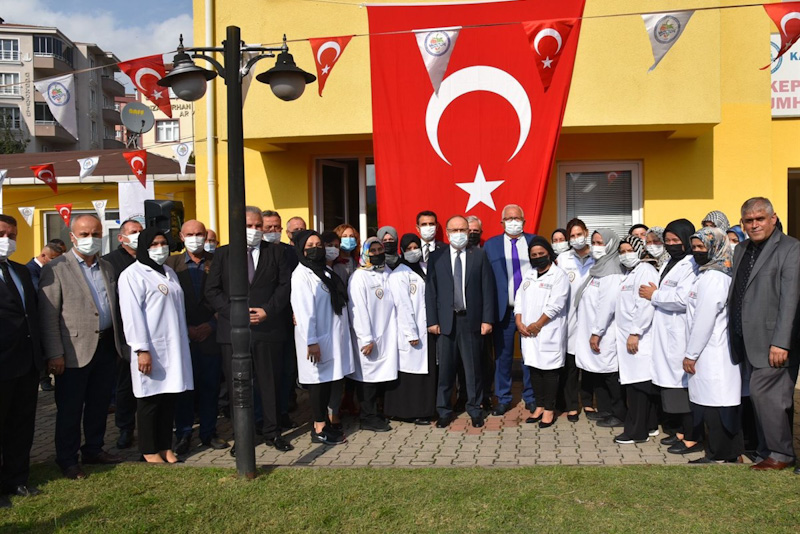 Zonguldak Karadeniz Ereğli’de ‘Maden Şehit Aileleri Kamu Kurumları İçin Üretiyor’ Projesi’nin açılış etkinliği gerçekleştirildi